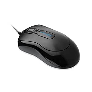 Inphic wired computer mouse black large usb desktop game